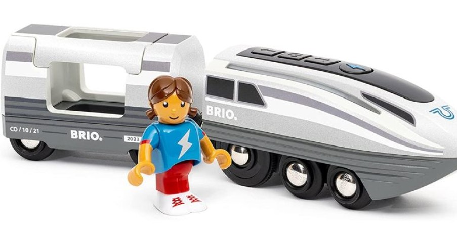 Brio Tren Brio Grey Turbo | Locomotoras, Vagones Y Trenes Brio