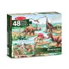 Melissa & Doug Puzzle Gigante De Dinosaurios - Melissa & Doug | Puzzles De 20 A 48 Piezas