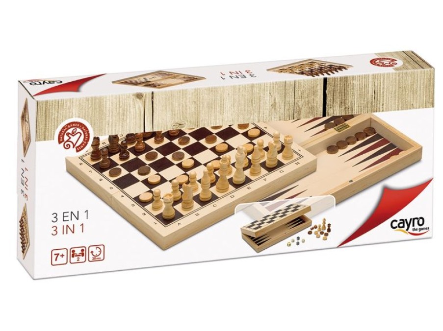 Cayro Echecs, Dames Et Backgammon - Cayro | Juegos De Puzzle, Estrategia Y Logica