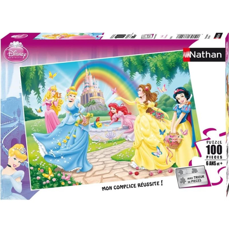 Nathan Puzzle Princesas Disney 100 Piezas - Nathan | Puzzles De 100 A 200 Piezas