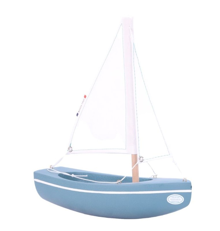 Maison Tirot Barco De Balandro Verde Abismo 21Cm - Maison Tirot | Barcos, Juguetes Para El Agua Y La Playa