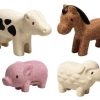 Plan Toys Figuras - 4 Animales De Granja - Plan Toys | Animales De Granja