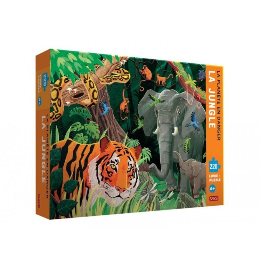 Sassi Junior Planeta En Peligro - La Selva - Sassi Junior | Libros