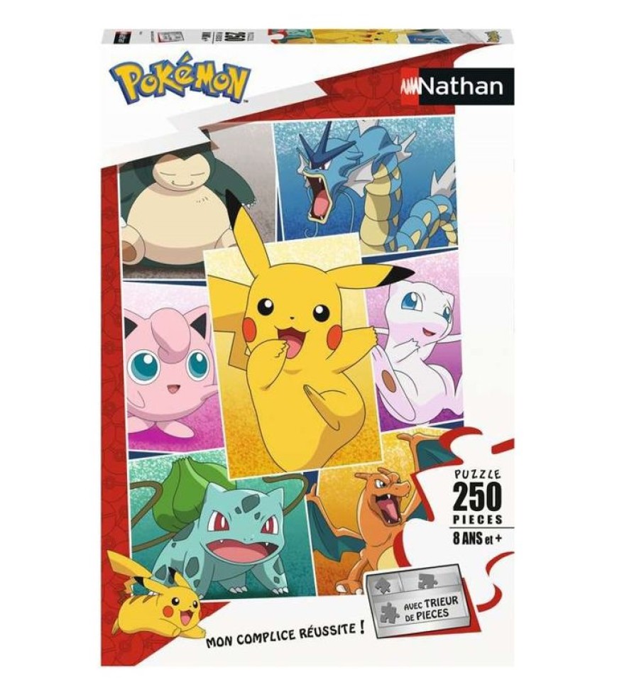 Nathan Rompecabezas De Tipos De Pokemon 250 Piezas - Nathan | Puzzles De 250 Piezas Y Mas