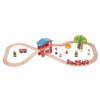 Bigjigs Toys Circuito De Tren Fuego Y Rescate - Bigjigs Toys | Rutas Del Tren Brio