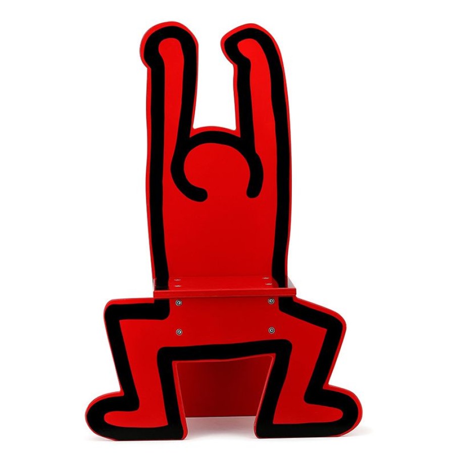 Vilac Chaise Keith Haring Rouge - Vilac | Escritorios, Mesas Y Sillas