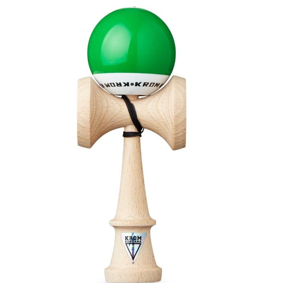 KROM Kendama Krom Kendama Pop Lol Verde Oscuro - Krom Kendama | Diabolos Y Malabares