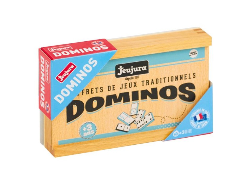 Jeujura Juego De Domino De Madera - Jeujura | Dominos, Loto Et Memory