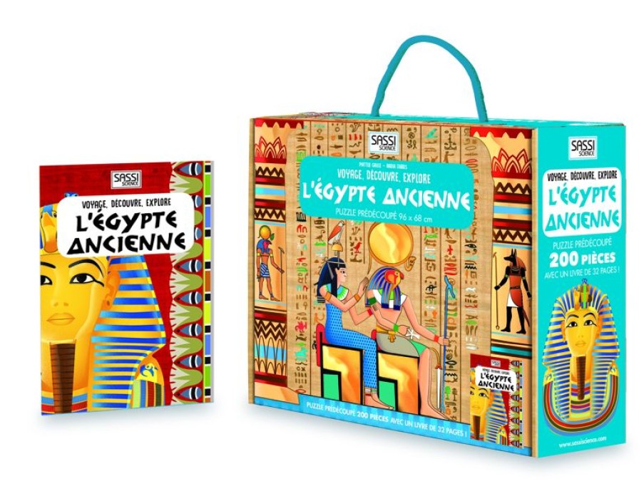 Sassi Junior Viajar, Descubrir, Explorar - El Antiguo Egipto - Sassi Junior | Libros