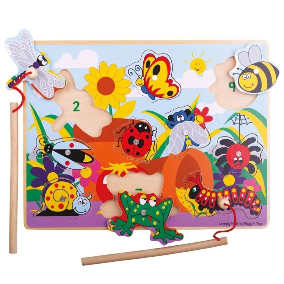 Bigjigs Toys Puzzle Magnetico Insectos - Bigjigs Toys | Juegos De Pesca