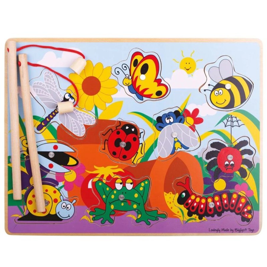 Bigjigs Toys Puzzle Magnetico Insectos - Bigjigs Toys | Juegos De Pesca