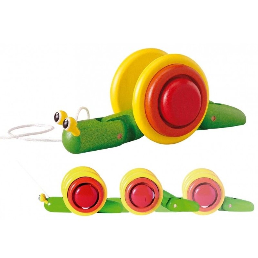 Plan Toys L'Escargot - Plan Toys | Juguetes Que Tiran Y Empujan