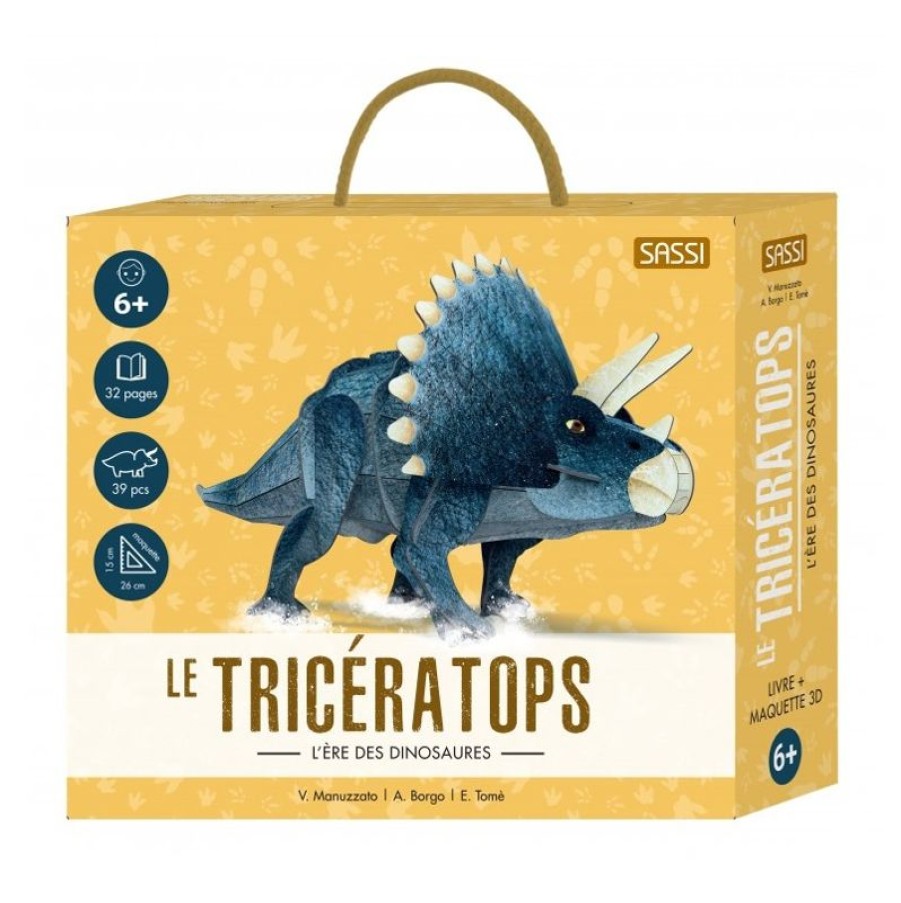 Sassi Junior La Era De Los Dinosaurios - El Triceratops - Sassi Junior | Libros