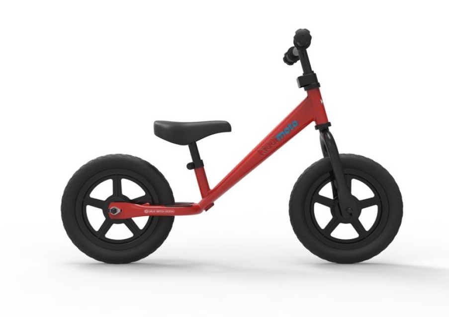 Kiddimoto Draisienne Super Junior Rojo - Kiddimoto | Draisiennes Y Bicicletas De Madera