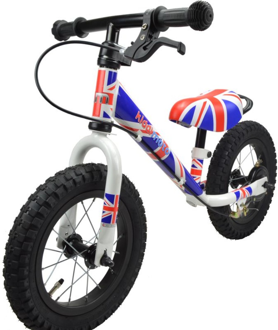 Kiddimoto Draisienne Super Junior Max Union Jack - Kiddimoto | Draisiennes Y Bicicletas De Madera