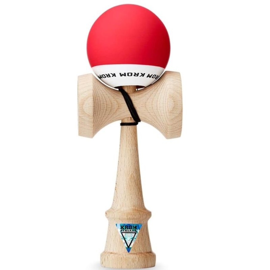 KROM Kendama Krom Kendama Pop Rojo - Krom Kendama | Diabolos Y Malabares