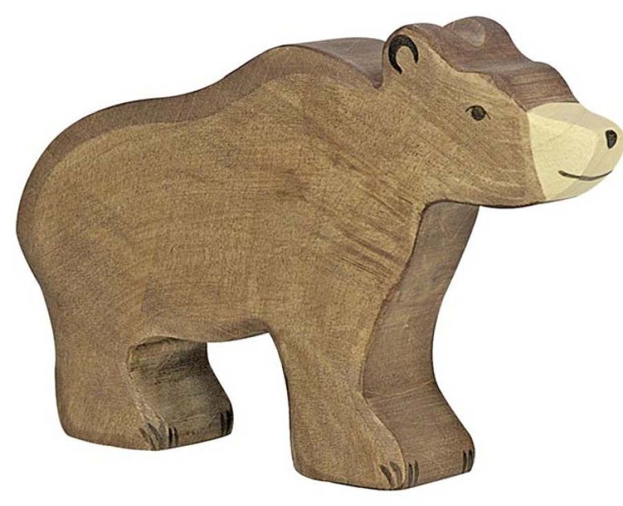 Holztiger Estatuilla De Oso Pardo - Holztiger | Animales Salvajes