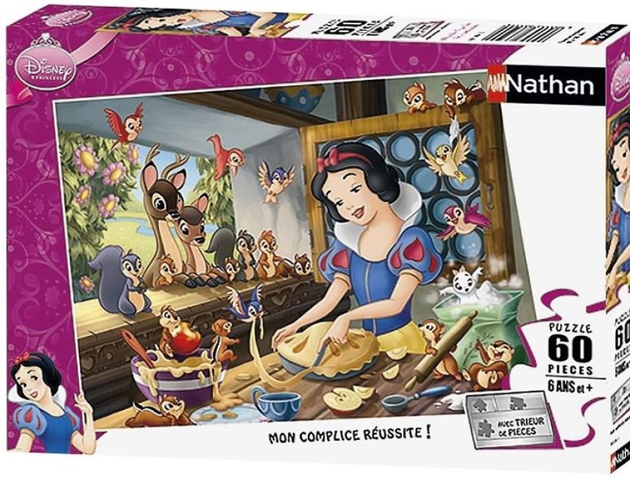 Nathan Rompecabezas Blanche Neige 60 Piezas - Nathan | Puzzles De 50 A 80 Piezas