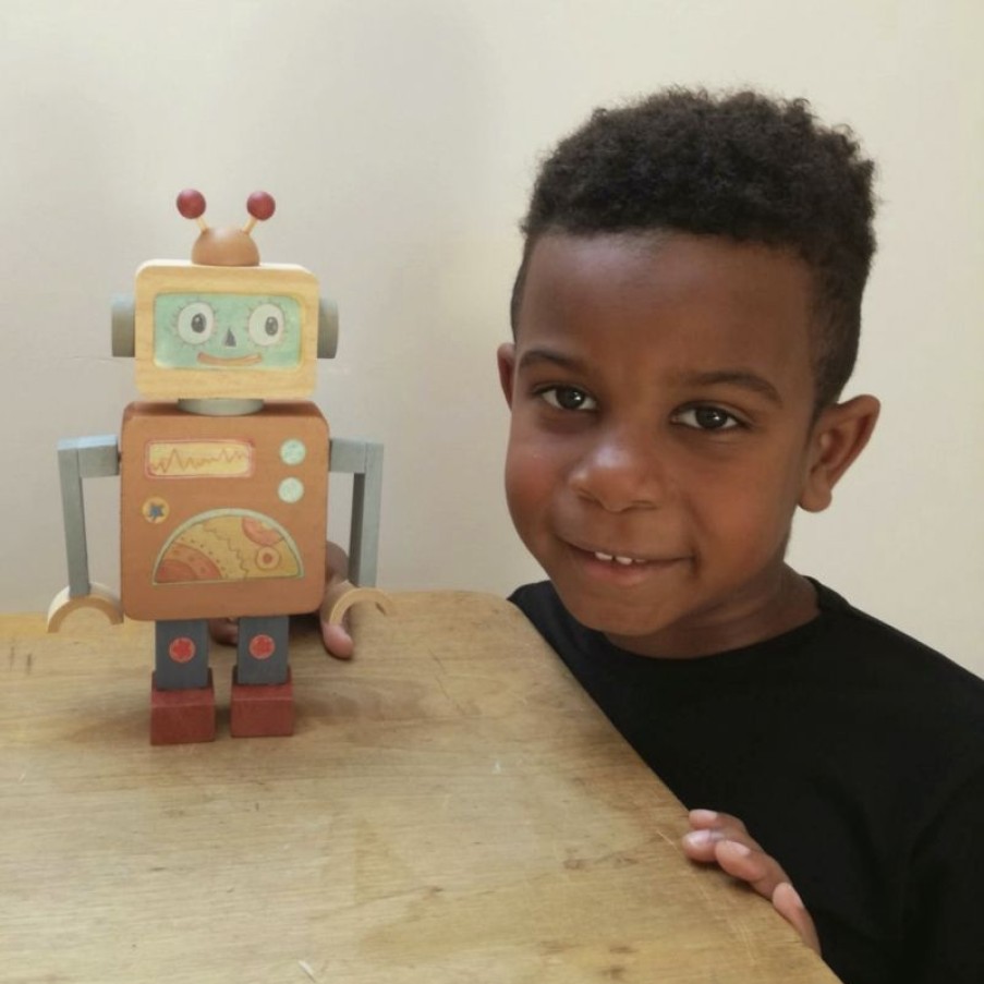 Egmont Toys Robot De Madera Para Pintar - Egmont Toys | Actividades Creativas De Ocio