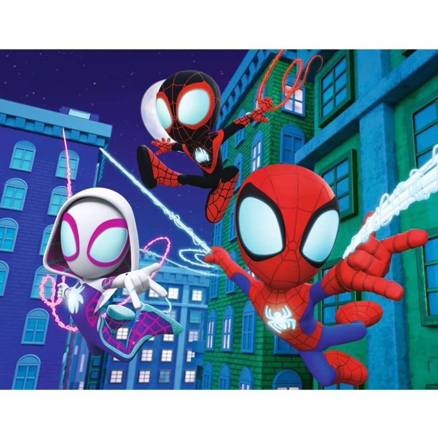 Nathan Puzzle El Equipo De Spidey 30 Piezas - Nathan | Puzzles De 20 A 48 Piezas