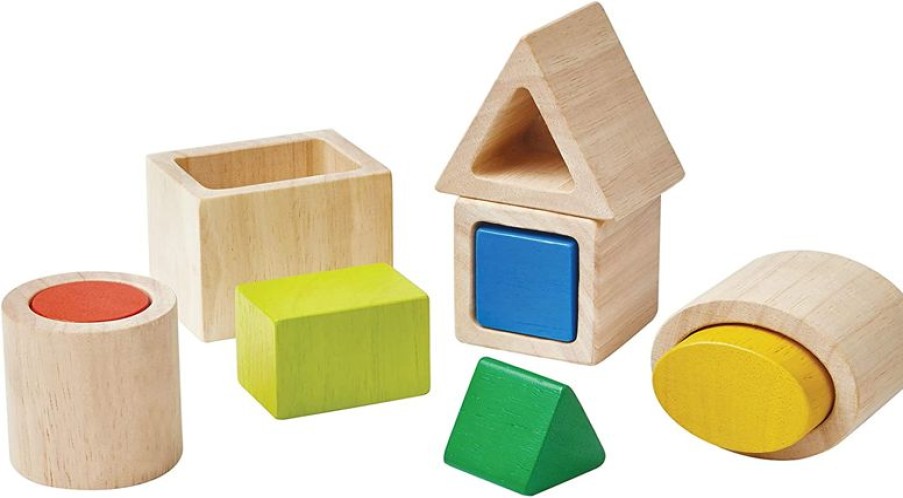 Plan Toys Formas Geometricas Que Se Anidan - Plan Toys | Juegos Montessori