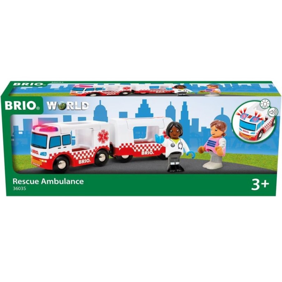 Brio Camion Ambulancia - Luz Y Sonido - Brio | Locomotoras, Vagones Y Trenes Brio