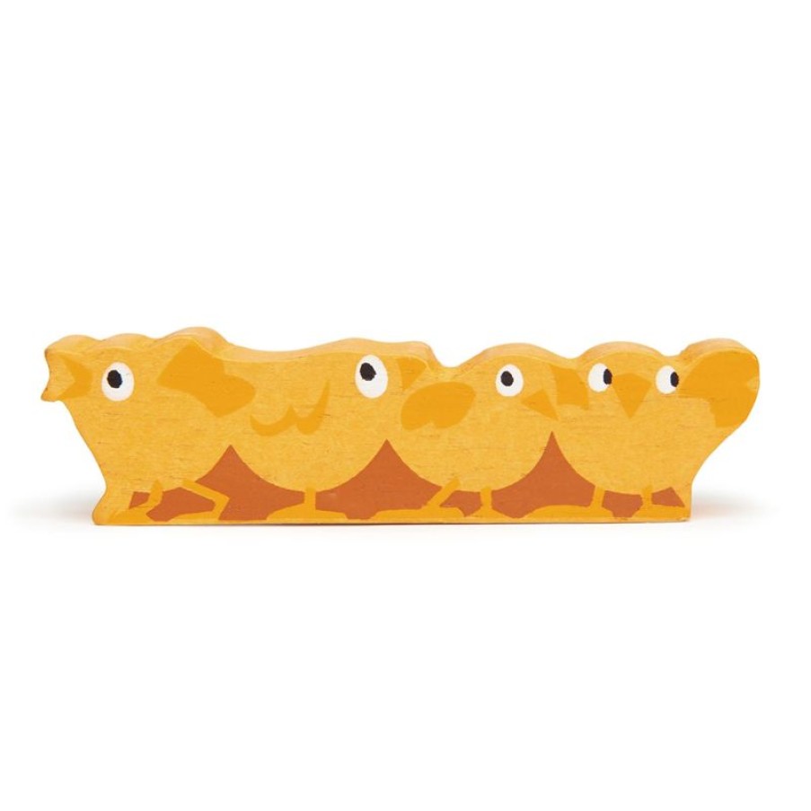 Tender Leaf Toys Pollitos De Madera - Tender Leaf Toys | Animales De Granja