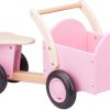 New Classic Toys Correpasillos De Madera Rosa De 66,5 X 36 X 38 Cm - New Classic Toys | Transportistas