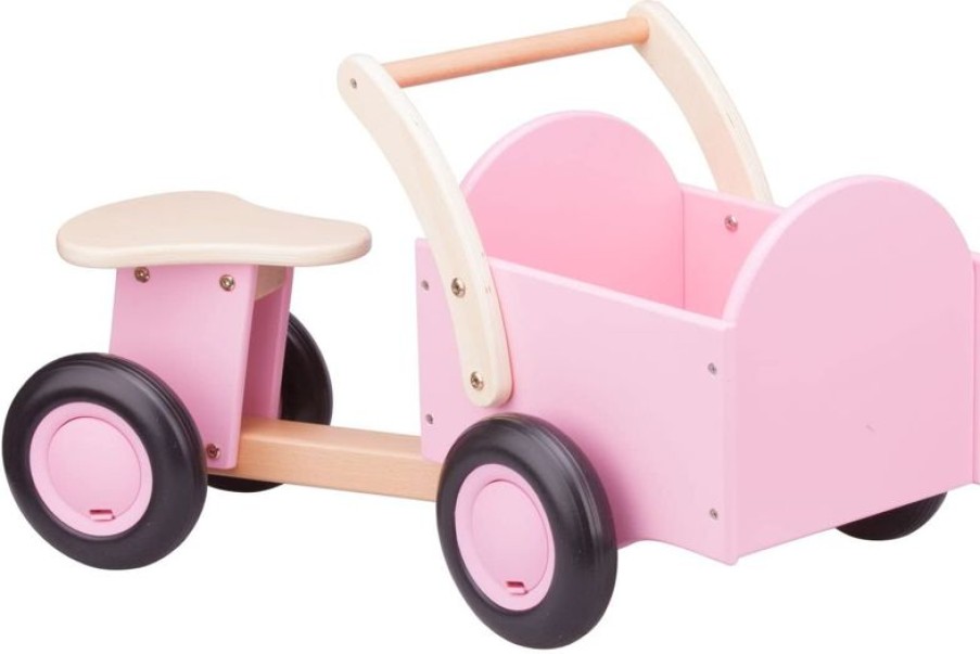 New Classic Toys Correpasillos De Madera Rosa De 66,5 X 36 X 38 Cm - New Classic Toys | Transportistas