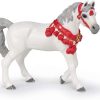 Papo Figura De Caballo Arabe Blanco Con Traje De Desfile - Papo | Caballos