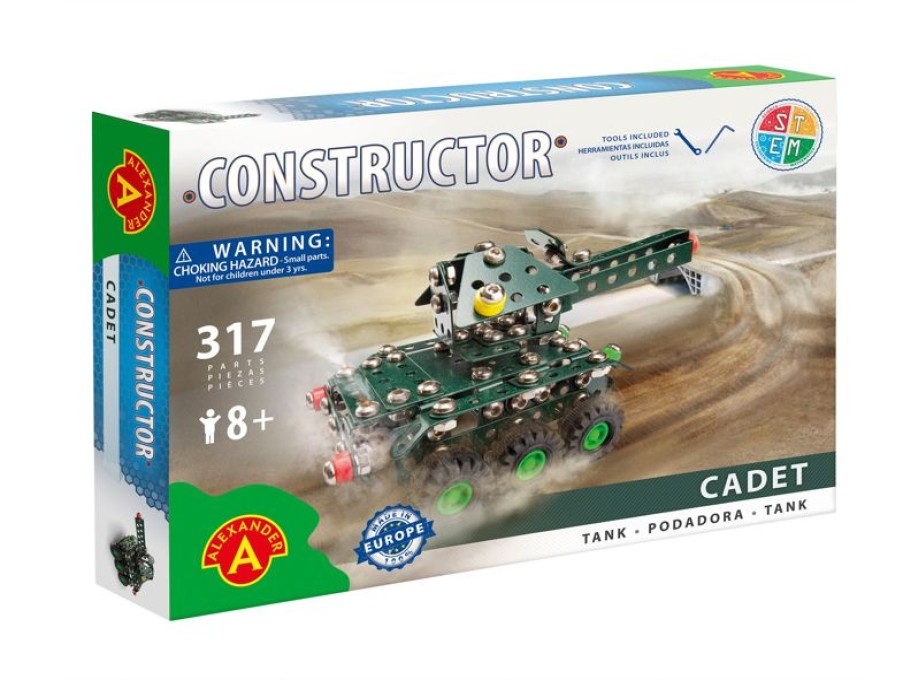 Alexander Toys Cadete Constructor - Tanque - Alexander Toys | Constructor