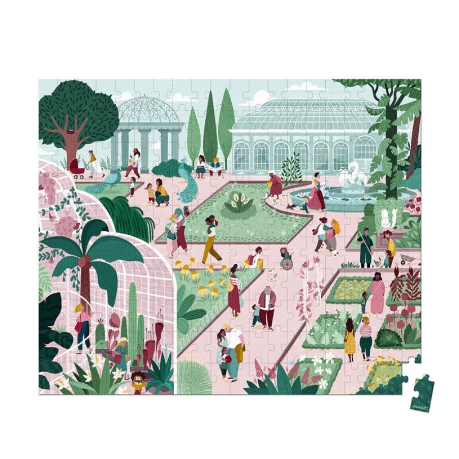 Janod Puzzle Del Jardin Botanico 200 Piezas - Janod | Puzzles De 100 A 200 Piezas