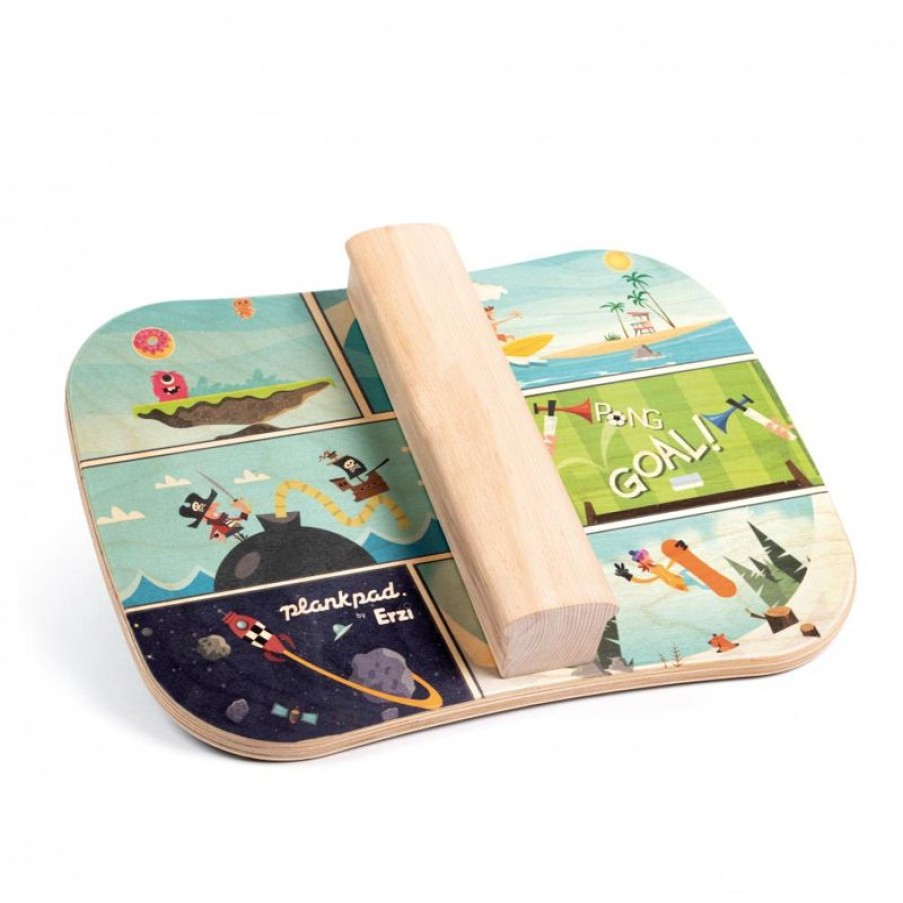 Erzi Tabla De Equilibrio Infantil Plankpad - Erzi | Juegos De Equilibrio Y Motricidad