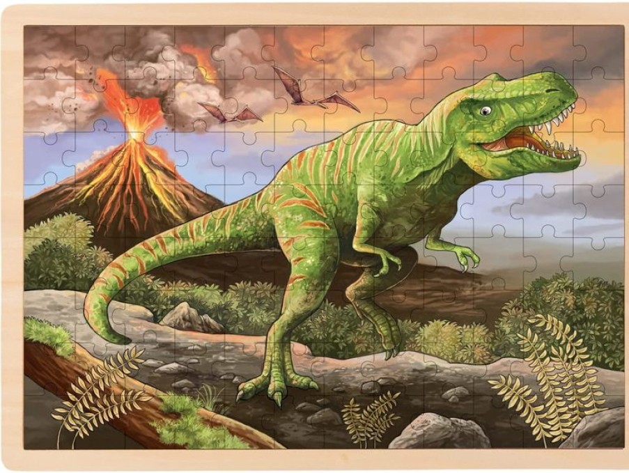 Goki Puzzle T-Rex - Goki | Puzzles De 100 A 200 Piezas