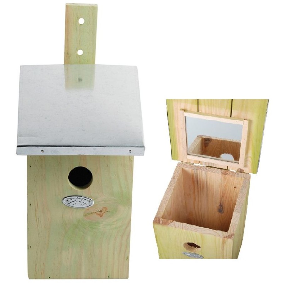 Esschert Design Caja Nido Con Espejo - Esschert Design | Cajas Nido Y Comederos Para Animales