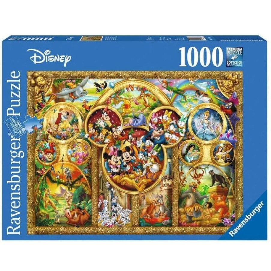 Ravensburger Puzzle Temi Disney 1000 Piezas - Ravensburger | Puzzles De 250 Piezas Y Mas