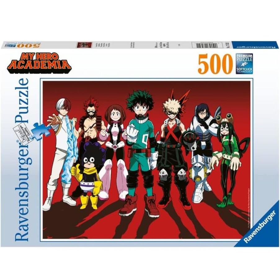 Ravensburger Puzzle My Hero Academia 500 Piezas - Ravensburger | Puzzles De 250 Piezas Y Mas