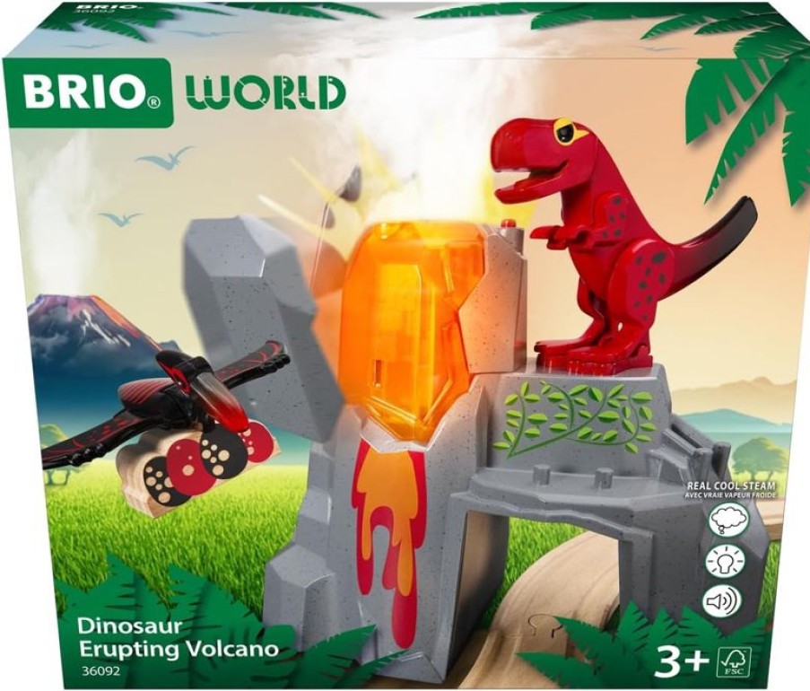 Brio Volcan De Dinosaurios En Erupcion - Brio | Rutas Del Tren Brio