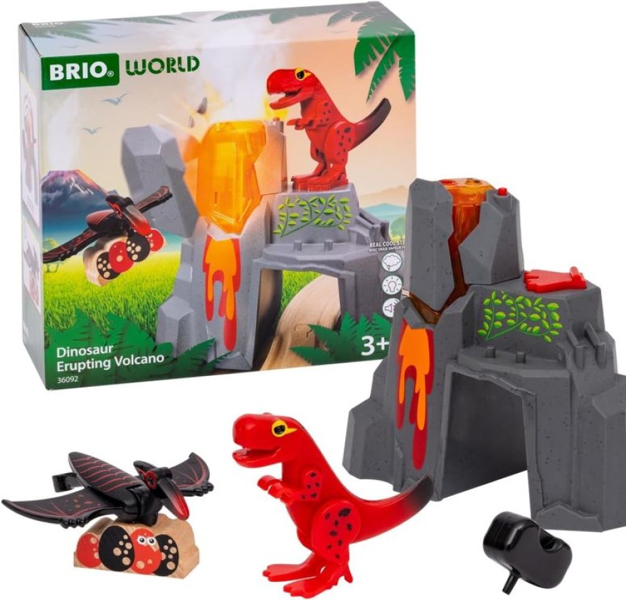 Brio Volcan De Dinosaurios En Erupcion - Brio | Rutas Del Tren Brio