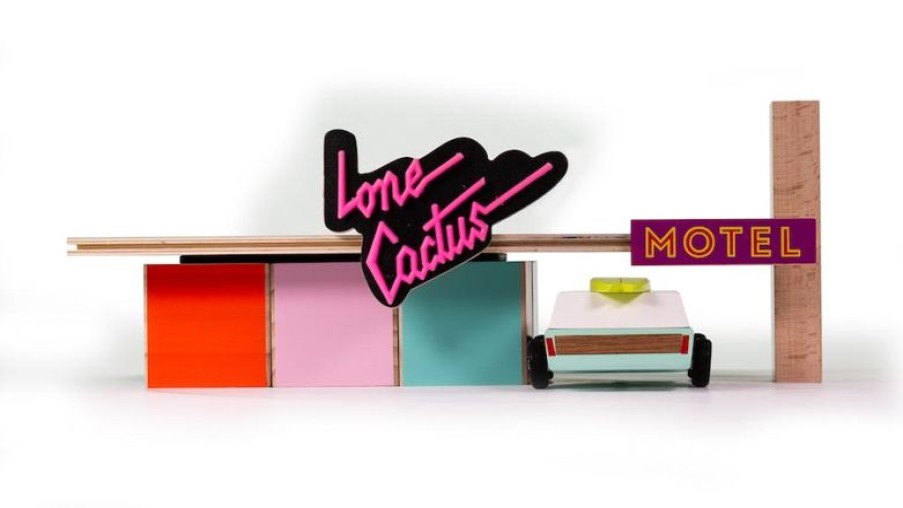 Candylab Toys Motel Lone Cactus - Candylab Toys | Circuitos Routiers, Garajes, Estaciones-Servicios...