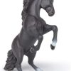 Papo Figura Del Caballo Rampante Negro - Papo | Caballos