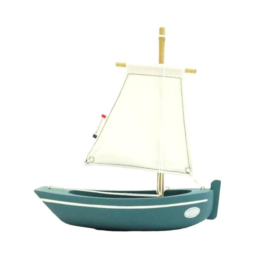 Maison Tirot Barco Le Misainier Abismo Verde 22Cm - Maison Tirot | Barcos, Juguetes Para El Agua Y La Playa