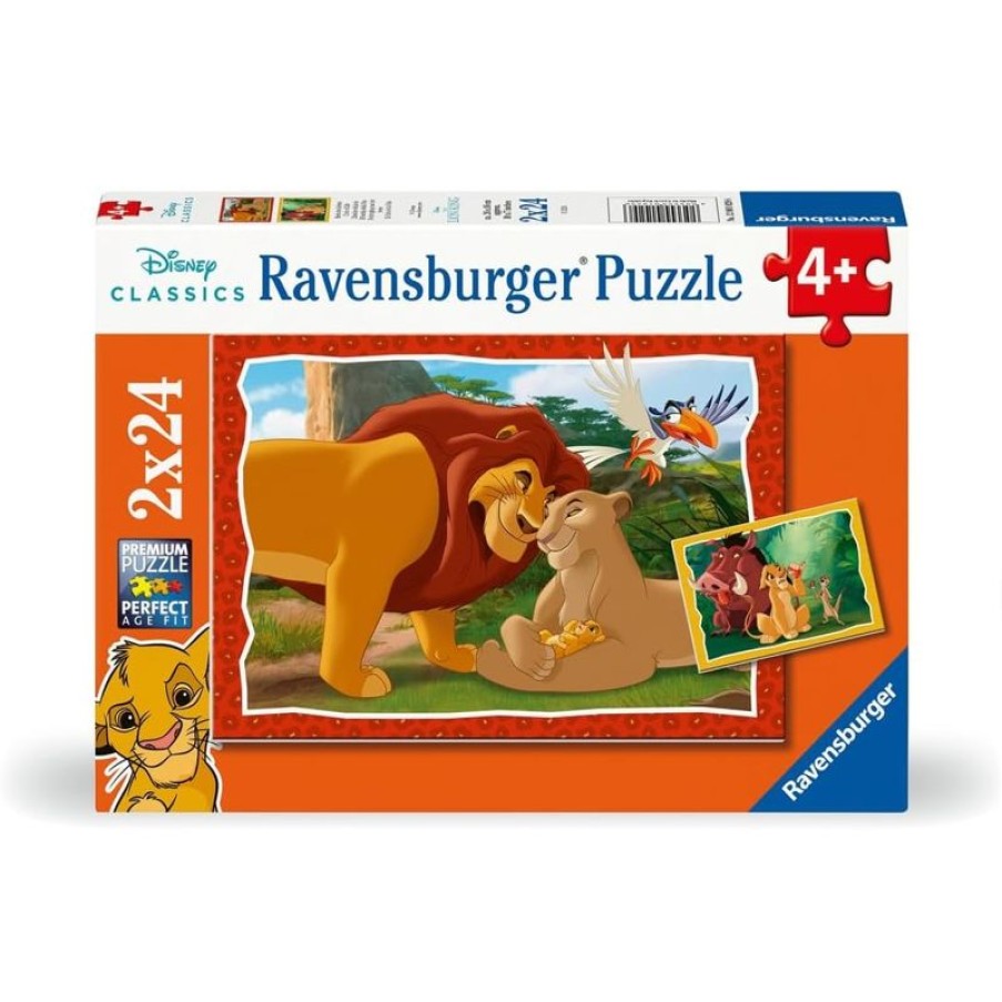 Ravensburger Puzzle El Rey Leon Disney 2X24Pcs - Ravensburger | Puzzles De 20 A 48 Piezas