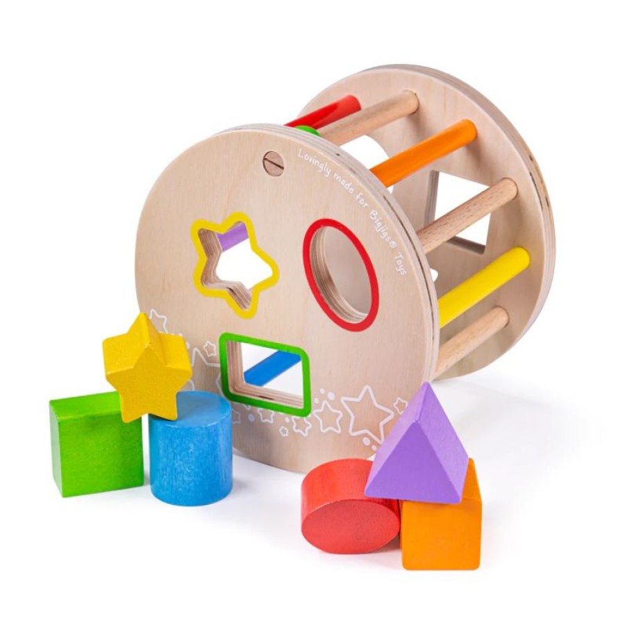 Bigjigs Toys Clasificador De Forma De Madera - Bigjigs Toys | Cajas De Forma