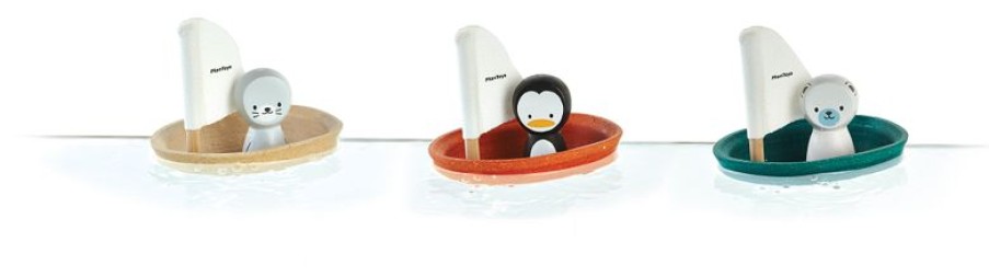 Plan Toys Barco Pinguino - Plan Toys | Juguetes Para El Bano