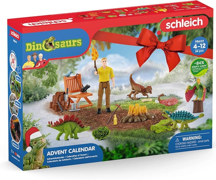 Schleich Calendario De Adviento Dinosaurios - Multicolor - Schleich | Dinosaurios