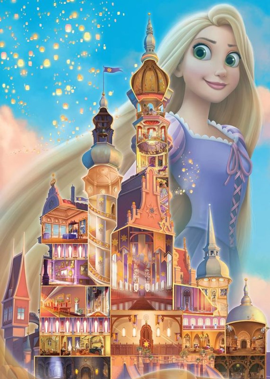 Ravensburger Puzzle Raiponce Disney Castles 1000 Piezas - Ravensburger | Puzzles De 250 Piezas Y Mas