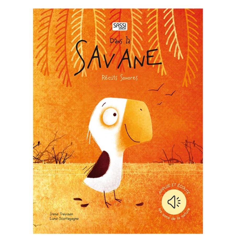 Sassi Junior Audiolibro - Dans La Savane - Sassi Junior | Libros