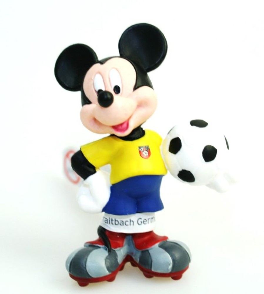 Bullyland Mickey, El Futbolista Brasileno - Bullyland | Figuras Disney