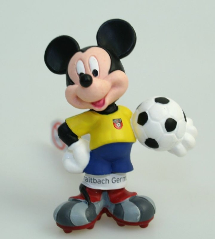 Bullyland Mickey, El Futbolista Brasileno - Bullyland | Figuras Disney